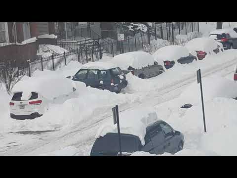 February 16, 2021 after Chicago Snow Storm 18 inches of Snow