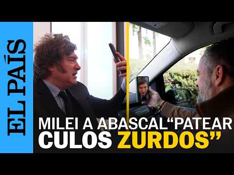 La llamada entre Javier Milei y Santiago Abascal I EL PAÍS
