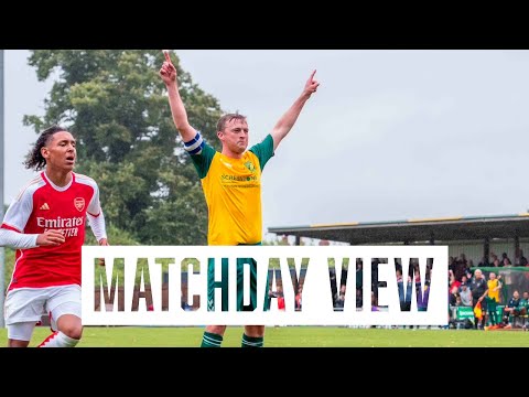 Match Day View: Hitchin Town vs Arsenal Under-18s