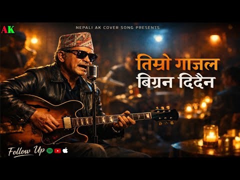 तिम्रो गाजल बिग्रन दिदैन/New Nepali Ak Covers Songs Timro Gajal Bigrana didaina#Manjari#AkCoverssong