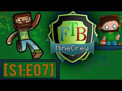 MineCrew: FTB #7 - Quarrys & Adv Stuff! w/ AuXDubz [S1:E07]