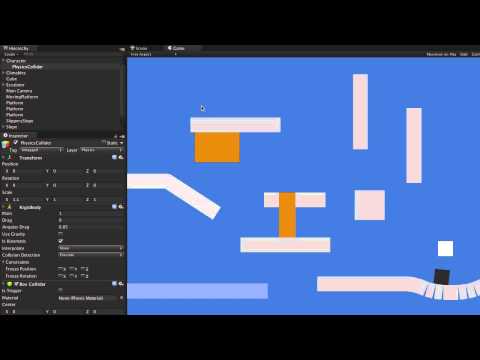 2D Platform Controller - Ladders and Boxes