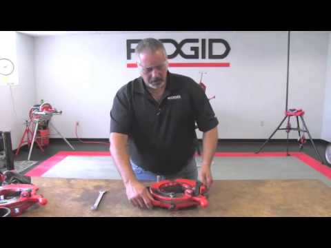 How To Use The RIDGID® 1224 Threading Machine