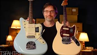 Video thumbnail for First Look - Fender Vintera III Mid '60s Jazzmaster and Mid '60s Mustang by TheSuperFunAwesomeHappyTimePedalShow