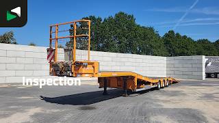 Nooteboom 0SD-48-03 Lifting Bed RAMPS Steering Axle Tieflader Auflieger | Bild 4 - Autoline