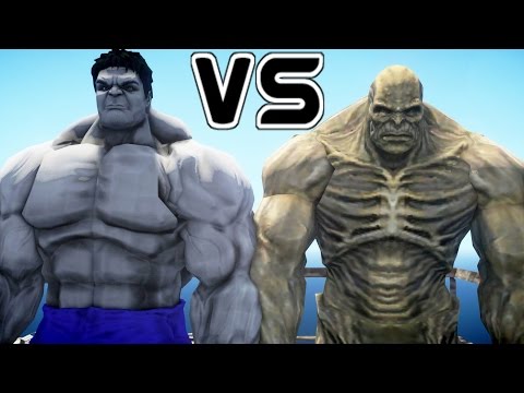 GREY HULK VS ABOMINATION - EPIC BATTLE
