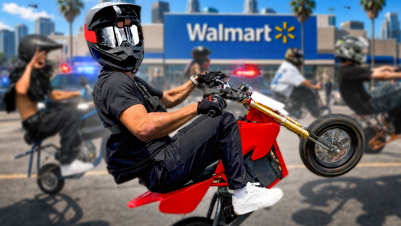 I Built a Walmart Bike for “Mini Madness”