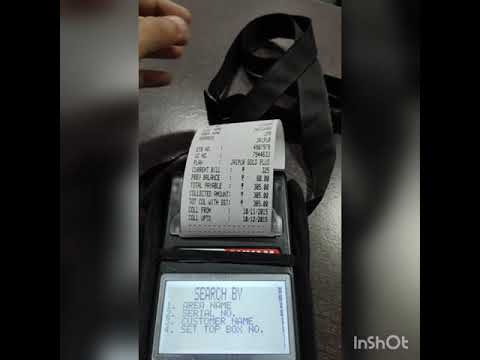 Cable Tv Collection Machine