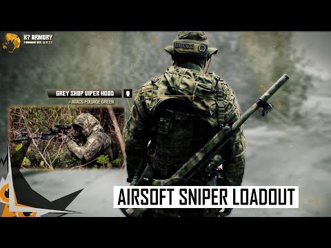 AIRSOFT SNIPER LOADOUT