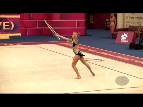 PETTERSSON Cassandra (SWE) - 2019 Rhythmic Worlds, Baku (AZE) - Qualifications Hoop