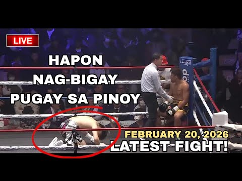 LATEST FIGHT! February 20, 2025 l Hapon nag bigay pugay sa PINOY