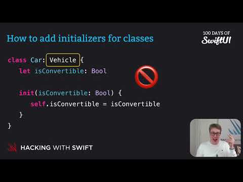 How to add initializers for classes – Swift for Complete Beginners