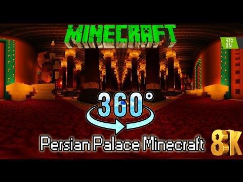 Minecraft RTX ON Persian Palace ULTRA Setting