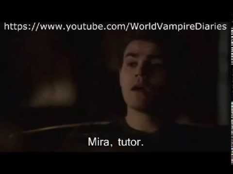 TVD 5x19-Stefan,Elena y Bonnie hablan del Other Side y de Los Viajeros [Sub.Español].