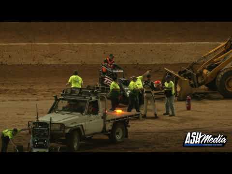Speedcars: Tom Clauss Rollover - Archerfield Speedway