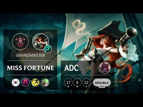 Miss Fortune ADC vs Xayah - KR Grandmaster Patch 9.7