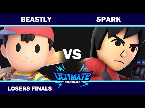 USW 136 - Losers Finals - UTA | Beastly (Ness) VS SparK (Mii Brawler) - SSBU Ultimate