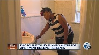 Day four with no running water for apartment building residents