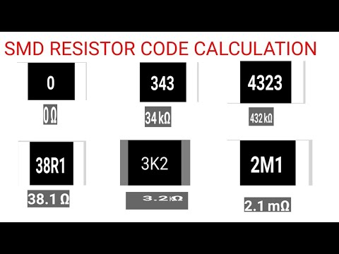 Smd Resistor Wattage Size Chart