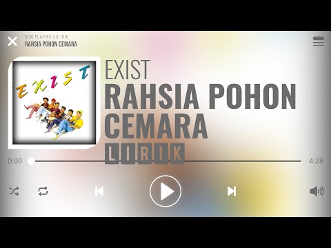 Exist - Rahsia Pohon Cemara [Lirik]
