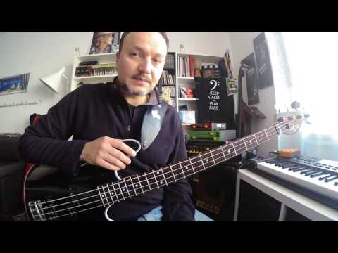 Bass Lessons - "A Me Me Piace O Blues" Tutorial by Pino Daniele #bassyourlife