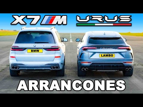 Lamborghini Urus vs BMW X7 M60i: ARRANCONES
