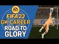 LEAGUE 2 TO PREMIER LEAGUE BEGINS | FIFA 23 GOALKEEPER CAREER MODE #1