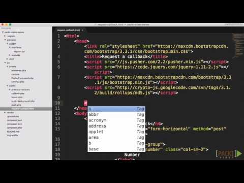 Requesting a Callback | packtpub com