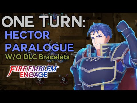 Fire Emblem: Engage | Hector Divine Paralogue in One Turn | No DLC Bracelets (Maddening)