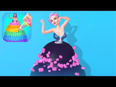 Icing On The Dress      NEW BIG UPDATE!! All Levels - iOS / Android Mobile Gameplay