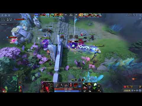Team Secret carry Crystallis on Bloodseeker rampage