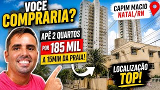 CAMINHANDO por CAPIM MACIO NATAL RN… e achei um apê por 185 MIL 😱”