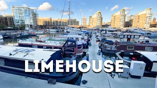 Limehouse - London Walk - 4K