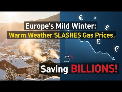 L'inverno mite in Europa: il clima caldo sta riducendo i prezzi della benzina e facendo risparmia...