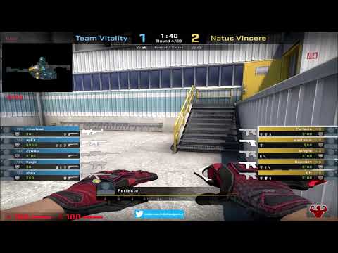 CS:GO POV Perfecto (Na`Vi) vs Vitality - nuke / IEM Cologne 2021