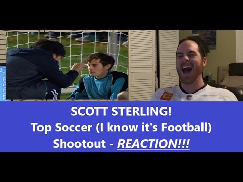 American Reacts | TOP SOCCER SHOOTOUT EVER WITH SCOTT STERLING | Reaction