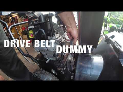 $100 Ariens Snow-Tek 24" P3 HOW TO REPLACE Auger & Drive Belts