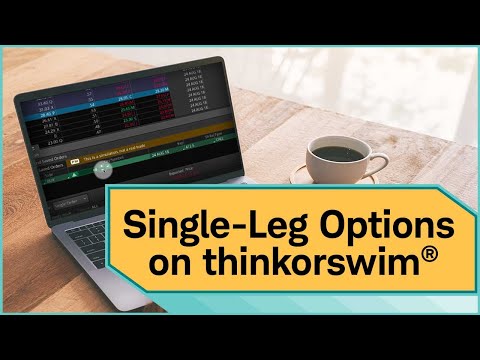 Place a Single-Leg Options Trade | thinkorswim®