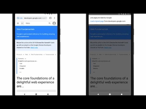 Chrome Lite Pages, l'outil de Google pour accélérer les sites en HTTPS