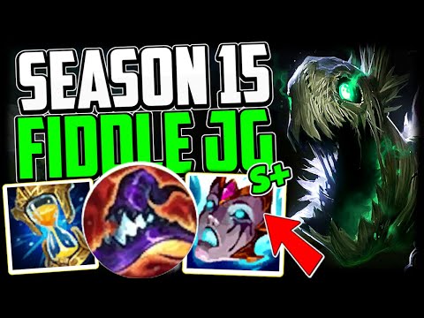 SUCK EM DRY, How to Fiddlesticks Jungle & Carry Low Elo Season 15 League of Legends