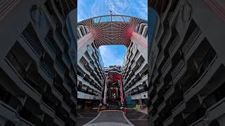 This is MSC World Europa — it’s a cruise ship, not an airport