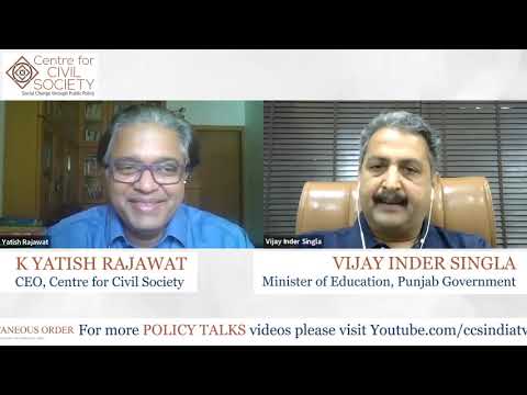 Vijay Inder Singla: No child can be forced to learn a language