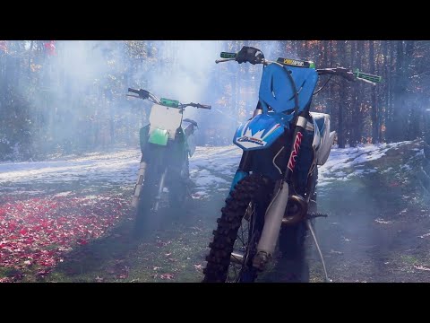 YZ250X, TM MX250, and KDX200 messing around.