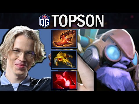 OG.TOPSON TINKER WITH 18 KILLS & OVERWHELMING BLINK - DOTA 2 GAMEPLAY
