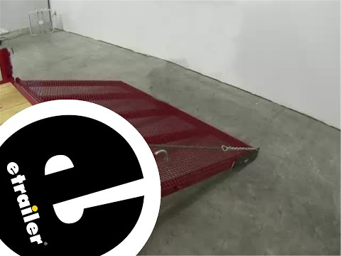 etrailer | Hands-On with the Rack'Em Double Barrel Utility Trailer Tailgate Lift Assist w/ Chain