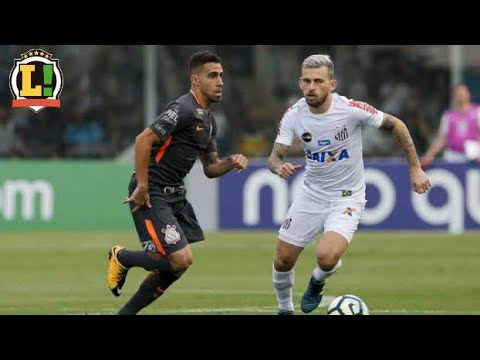 Santos 2 x 0 Corinthians - Campeonato Brasileiro 2017