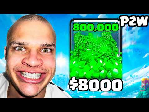 I Spent $8,000 On My NEW Account in Clash Royale (PAY TO WIN EP.5)
