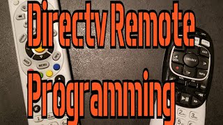 Directv Remote Programming