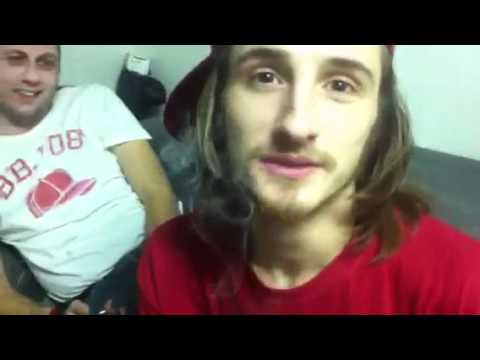 Ola's backstage green room