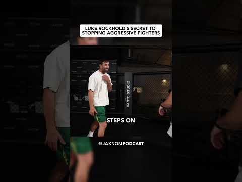#Lukerockhold Secret to Stopping Aggressive Fighters